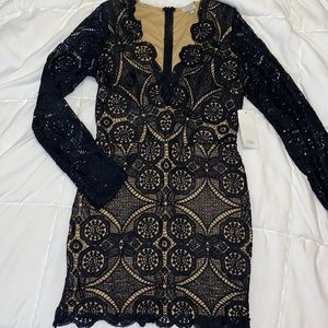 Black Lace Dress